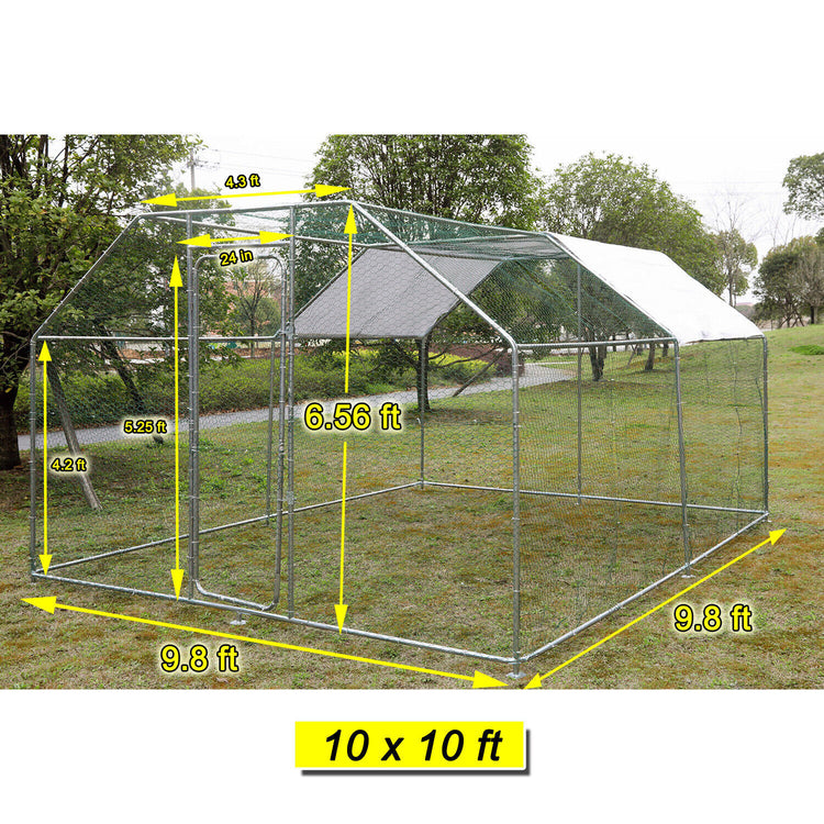 Large Walk in Chicken Coop Cage